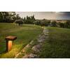 BIG WHITE RUSTY PATHLIGHT, venkovní stojací lampa, úsporná žárovka GX53, IP44, rezavé železo, max. 9 W 230090