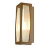 BIG WHITE MERIDIAN BOX 2, venkovní nástěnné svítidlo, TC-(D,H,T,Q)SE, rezavé, max. 25 W, průhledný plast 230657