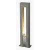 BIG WHITE ARROCK ARC, venkovní stojací lampa, QPAR51, IP44, sůl a pepř, žula, max. 35 W 231420