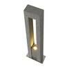 BIG WHITE ARROCK ARC, venkovní stojací lampa, QPAR51, IP44, sůl a pepř, žula, max. 35 W 231420