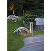BIG WHITE ARROCK ARC, venkovní stojací lampa, QPAR51, IP44, sůl a pepř, žula, max. 35 W 231420