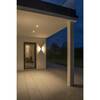 BIG WHITE LOGS WALL, venkovní nástěnné svítidlo, LED, 3000K, IP44, hranaté, antracit, 8 W 232105