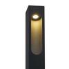 BIG WHITE SLOTBOX 40, venkovní stojací lampa, LED, 3000K, IP44, hranatá, antracit, D/Š/V 12/7/40, 4 W 232135