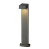 BIG WHITE QUADRASYL 75, venkovní stojací lampa, úsporná žárovka GX53, IP44, hranatá, antracit, D/Š/V 19/22,5/75 cm, max. 11 W 23