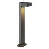 BIG WHITE QUADRASYL 75, venkovní stojací lampa, úsporná žárovka GX53, IP44, hranatá, antracit, D/Š/V 19/22,5/75 cm, max. 11 W 23