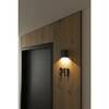 BIG WHITE QUAD 1 XL, nástěnné svítidlo, LED, 3000K, IP44, hranaté, antracit, 3,2 W 232435