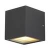 BIG WHITE SITRA CUBE, venkovní nástěnné svítidlo, TCR-TSE, IP44, antracit, max. 18 W 232535