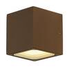 BIG WHITE SITRA CUBE, venkovní nástěnné svítidlo, TCR-TSE, IP44, rezavé, max. 18 W 232537