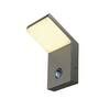 BIG WHITE ORDI, venkovní nástěnné svítidlo, LED, 3000K, antracit, se senzorem 232915