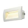 BIG WHITE DOWNUNDER OUT LED M, venkovní nástěnné vestavné svítidlo, LED, 3000K, bílé 233621