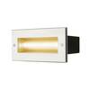 BIG WHITE BRICK, venkovní nástěnné vestavné svítidlo, LED, 3000K, nerezová ocel, IP67, 230 V, 950 lm, 10 W 233650