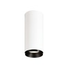 BIG WHITE NUMINOS CL PHASE S vnitřní LED přisazené stropní svítidlo bílá/černá 4000 K 24° 1004142