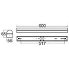 BIG WHITE (SLV) BATTEN P 600 28 830/840/850 WH 1009251
