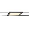 BIG WHITE PLYTTA rectangular svítidlo s lanem pro nízkonapěťový lanový systém TENSEO, 2700K, černá 1002864