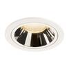 BIG WHITE NUMINOS DL L vnitřní LED zápustné stropní svítidlo bílá/chrom 2700 K 20° 1003927