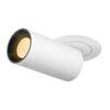 BIG WHITE (SLV) NUMINOS PROJECTOR S stropní zápustné svítidlo, 3000 K, 40d, válcové, bílé/černé 1006951