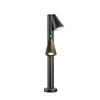 BIG WHITE (SLV) T-TUBE 70 POLE venkovní stojací svítidlo, GU10, dvojité, senzor, IP44, max. 10 W, černé 1008015