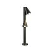 BIG WHITE (SLV) T-TUBE 70 POLE venkovní stojací lampa, GU10, dvojitá, IP65, max. 10 W, černá 1008017
