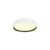 BIG WHITE (SLV) DECONA 30 CL, PHASE, stropní svítidlo pro povrchovou montáž, kulaté, 3000/4000K, 17 W, černá barva 1008918