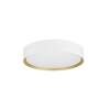 BIG WHITE (SLV) DECONA 30 CL, PHASE, povrchové stropní svítidlo, kulaté, 3000/4000K, 17 W, bílé/zlaté 1008919