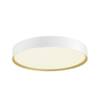 BIG WHITE (SLV) DECONA 42 CL, PHASE, stropní světlo pro povrchovou montáž, kulaté, 3000/4000 K, 23 W, bílá / zlatá 1008923