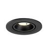 BIG WHITE (SLV) NUMINOS GIMBLE S Stropní vestavné svítidlo, 4000 K, 20°, IP20, kulaté, černé 1009415