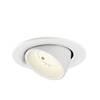 BIG WHITE (SLV) NUMINOS GIMBLE S Stropní vestavné svítidlo, 4000 K, 55°, IP20, kulaté, bílé 1009431