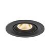 BIG WHITE (SLV) NUMINOS GIMBLE M Stropní vestavné svítidlo, 2700 K, 20°, černé 1009541