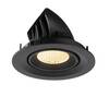 BIG WHITE (SLV) NUMINOS GIMBLE M Stropní vestavné svítidlo, 3000 K, 40°, černé 1009562