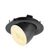 BIG WHITE (SLV) NUMINOS GIMBLE M Stropní vestavné svítidlo, 3000 K, 40°, černé / bílé 1009563