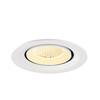BIG WHITE (SLV) NUMINOS GIMBLE M Stropní vestavné svítidlo, 3000 K, 40°, bílá 1009572