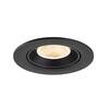 BIG WHITE (SLV) NUMINOS GIMBLE L Stropní vestavné svítidlo, 2700 K, 20°, IP20, kulaté, černé 1009703