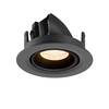 BIG WHITE (SLV) NUMINOS GIMBLE XS Stropní vestavné svítidlo, 2700 K, 40°, IP20, kulaté, černé 1010029
