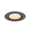 BIG WHITE (SLV) NUMINOS GIMBLE XS Stropní vestavné svítidlo, 2700 K, 40°, IP20, kulaté, černé / bílé 1010030