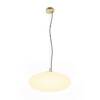BIG WHITE (SLV) OLYPSO 50 závěsné svítidlo, E27, délka závěsu 400 cm, 1 x max. 40 W, zlatá 1010416