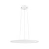 BIG WHITE (SLV) PANEL 60 závěsné svítidlo, kulaté, PHASE, délka závěsu 200 cm, 3000/4000K, 90°, bílá 1010426