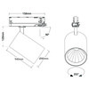 BIG WHITE (SLV) TRACKSPOT P 3PH. 34 940 MB ML BK 1010593