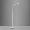 JUST LIGHT LED stojací svítidlo bílé 3 krokové CCT, dotykový stmívač, nastavitelná hlava 2700-5000K