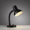 JUST LIGHT stolní lampa černá vypínač na psací stůl, na noční stolek