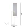 LEUCHTEN DIREKT is JUST LIGHT LED stropní svítidlo hranaté hliník CCT stmívatelné Rainbow RGB 2700-5000K LD 11326-95