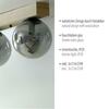 LEUCHTEN DIREKT is JUST LIGHT stropní svítidlo 3 ramenné dřevo kouřová barva v udržitelném designu IP20 LD 11393-79
