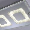 LEUCHTEN DIREKT is JUST LIGHT LED stropní svítidlo, chrom, 2-ramenné, sklo 4000K LD 11571-17