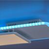 LEUCHTEN DIREKT is JUST LIGHT LED stropní svítidlo, bílé, stmívatelné, dálkový ovladač, paměť 2700-5000K