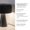 JUST LIGHT Kolekce Schöner Wohnen stolní lampa PENTO, černá, 1,5 m kabel