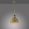 LEUCHTEN DIREKT is JUST LIGHT závěsné svítidlo, béžová, retro, nastavitelné, industriální styl
