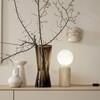 JUST LIGHT Kolekce Schöner Wohnen stolní lampa TRAVENTA, písková barva, vzhled travertinu, nastavitelná hlava, G9 volitelná žárovka