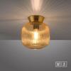 JUST LIGHT Kolekce Schöner Wohnen stropní svítidlo NAMI, jantar, E27 vhodné pro LED žárovky