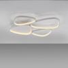 JUST LIGHT Kolekce Schöner Wohnen LED stropní svítidlo PEBBLES, bílé, stmívatelné, krokově stmívatelné 3000K