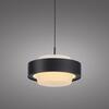 JUST LIGHT Kolekce Schöner Wohnen LED závěsné svítidlo Elmo, černé Comfort Lift 3000K
