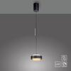 JUST LIGHT Kolekce Schöner Wohnen LED závěsné svítidlo Elmo, černé Comfort Lift 3000K